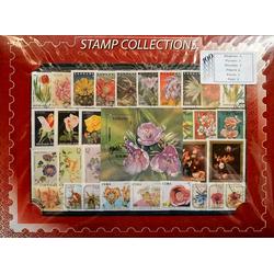 Thematisch Postzegelpakket Bloemen 1